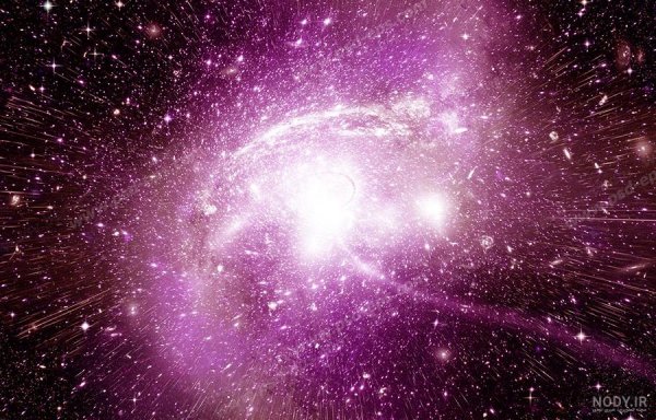  عکس آسمان صورتی و بنفش