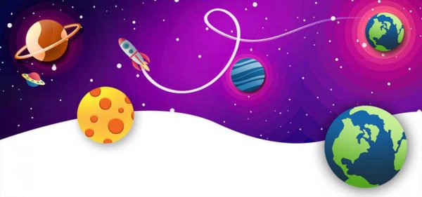 عکس ماه بنفش برای پروفایل