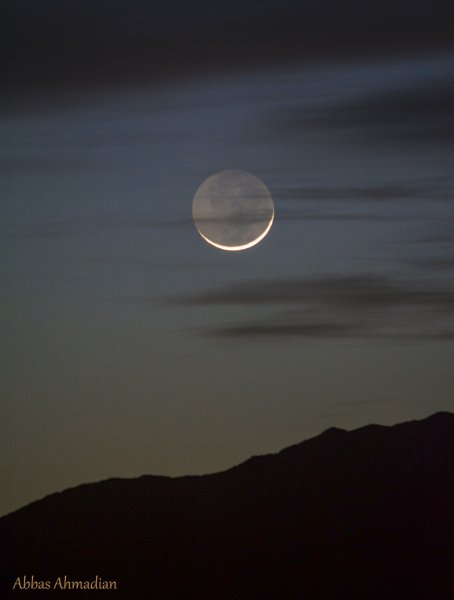  عکس اسمان کویر در شب