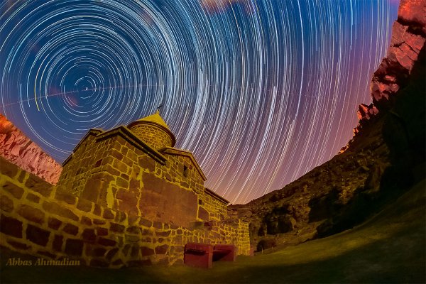  عکس اسمان کویر در شب