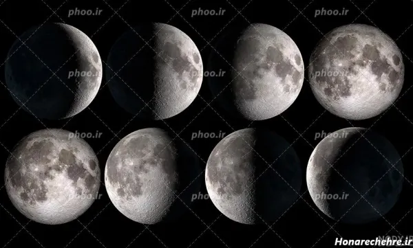  عکس ماه امشب ۱۴۰۴