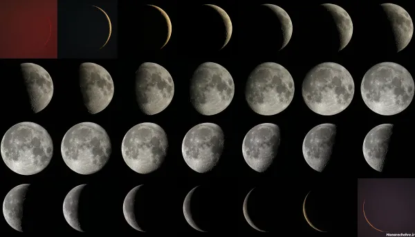  عکس ماه امشب ۱۴۰۴
