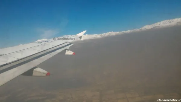  عکس داخل هواپیما در شب