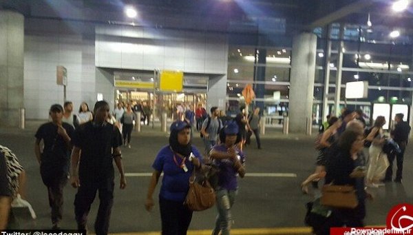  عکس هواپیما در شب فرودگاه