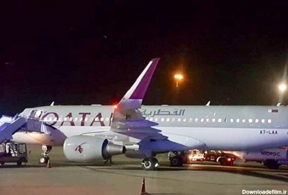  عکس فیک هواپیما در شب