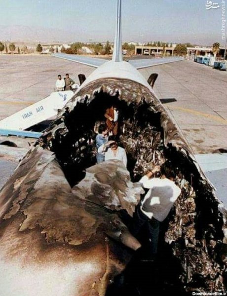  عکس فیک هواپیما در شب