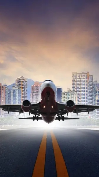  عکس هواپیما در شب