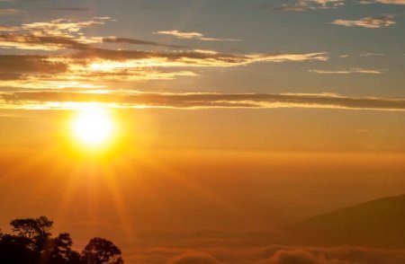  عکس اسمان با خورشید