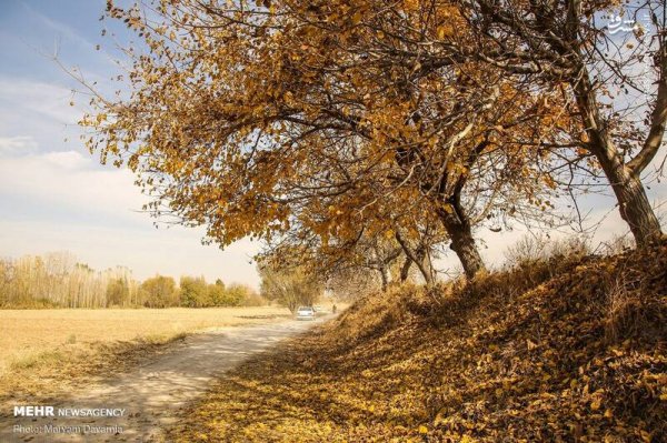  عکس اسمان پاییز