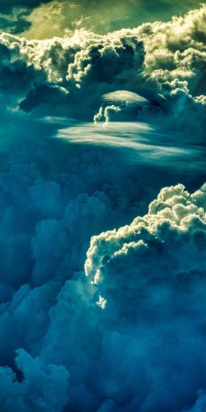  عکس آسمان پر از ابر