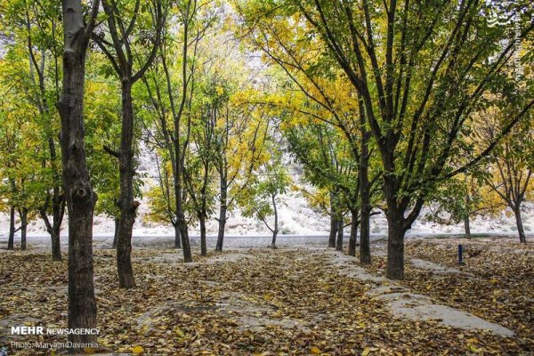  عکس آسمان پاییزی