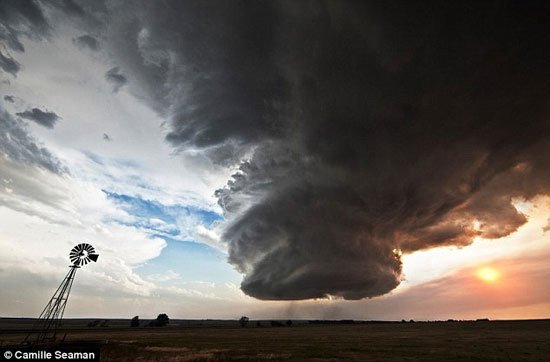  عکس آسمان ترسناک