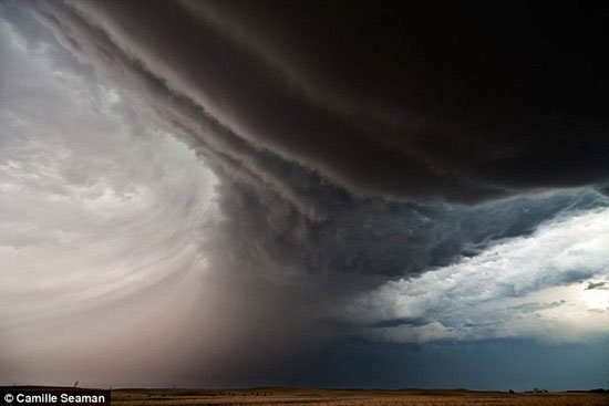  عکس آسمان ترسناک