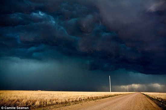  عکس آسمان ترسناک