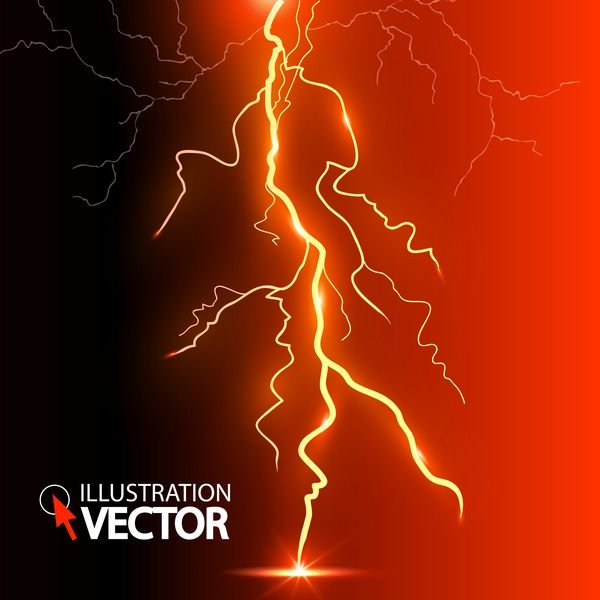  عکس رعد و برق فانتزی