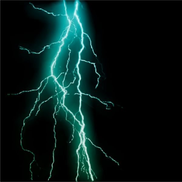  عکس رعد و برق زرد