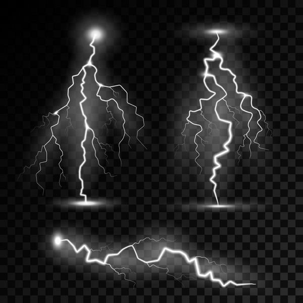  عکس رعد و برق زرد