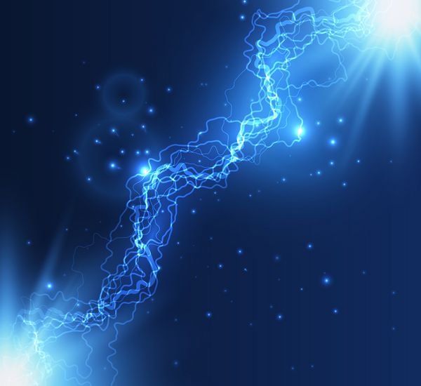  عکس رعد و برق زرد