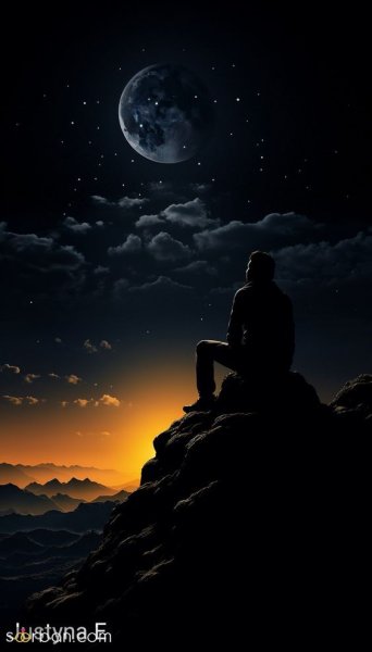  عکس آسمان تو شب