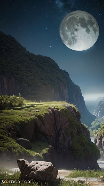  عکس آسمان تو شب