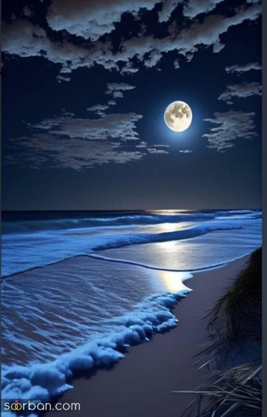  عکس آسمان تو شب