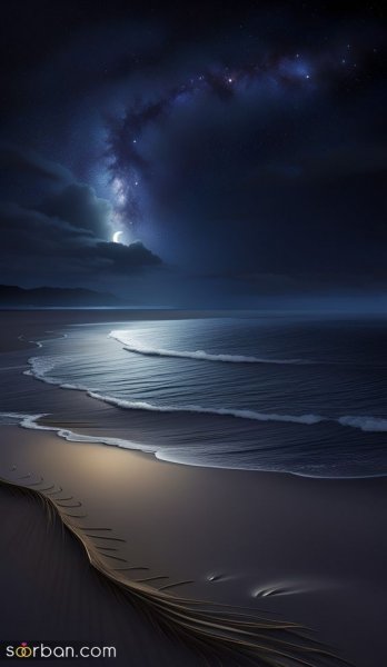  عکس آسمان تو شب