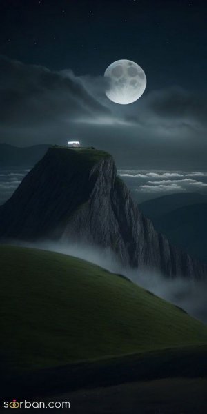  عکس آسمان تو شب