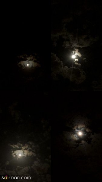  عکس آسمان تو شب