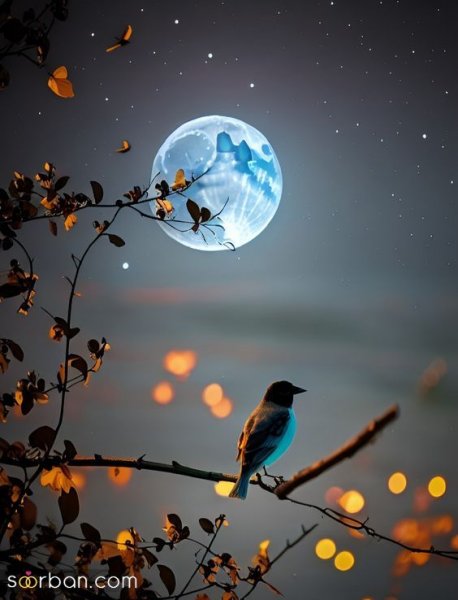  عکس آسمان تو شب