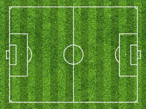  عکس زمین فوتبال با بازیکنان