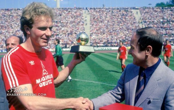 جدول برندگان توپ طلا