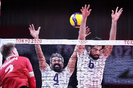 عکس توپ والیبال خفن