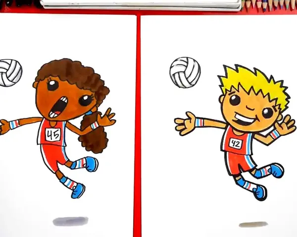 عکس والیبال برای پروفایل