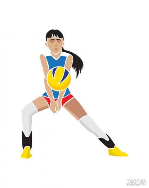 عکس والیبال برای پروفایل