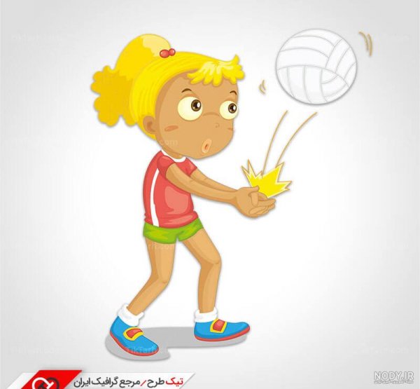  عکس دختر والیبالیست فانتزی