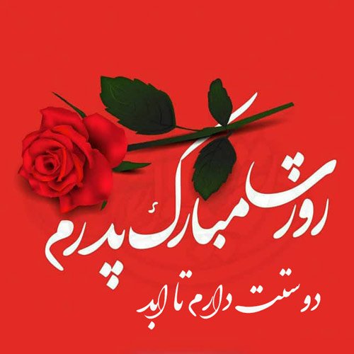  عکس روز پدر با متن