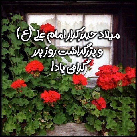  عکس تبریک ولادت حضرت علی و روز پدر