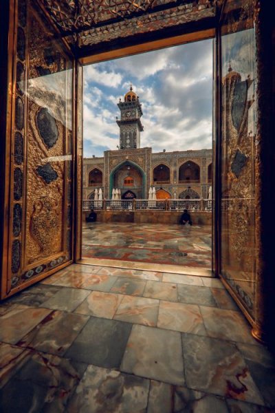  عکس حرم امام علی با کیفیت 4k