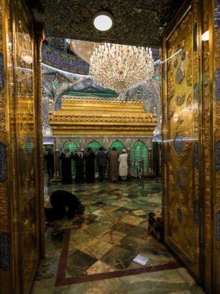  عکس حرم امام علی برای استوری