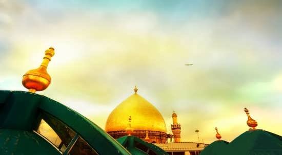  عکس حرم امام علی با نوشته