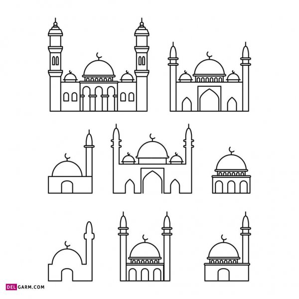  نقاشی مسجد النبی آسان