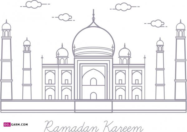  نقاشی مسجد النبی آسان