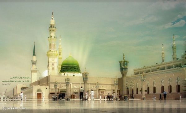  عکس مسجد النبی با کیفیت بالا