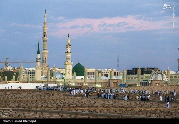  عکس مسجد النبی و قبرستان بقیع