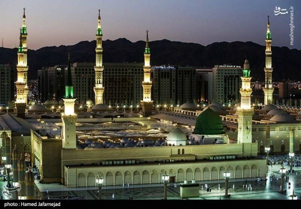  عکس مسجد النبی و قبرستان بقیع