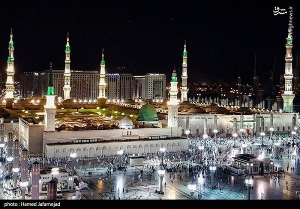  عکس مسجد النبی و قبرستان بقیع