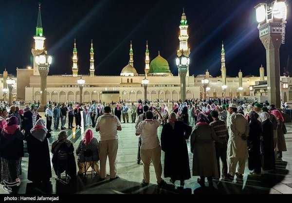  عکس مسجد النبی و قبرستان بقیع