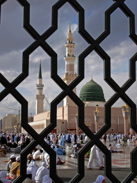  عکس مسجد النبی نمای بیرونی