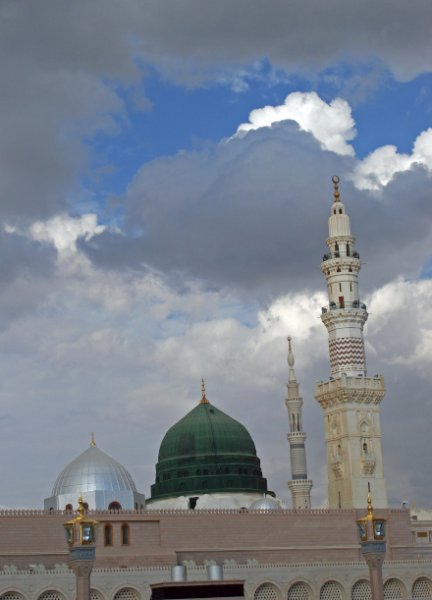  عکس مسجد النبی نمای بیرونی