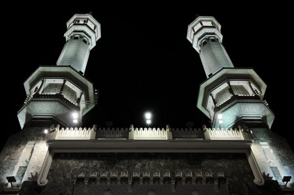  عکس مسجد النبی در شب